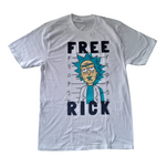 Camiseta Hombre Rick And Morty Blanca